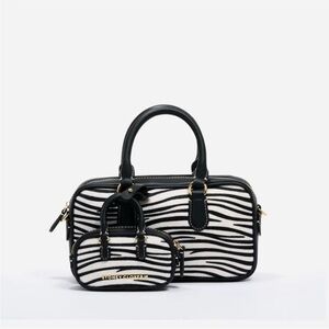 Stoney Clover Lane Zebra Bowler Crossbody Bag - SOLD OUT